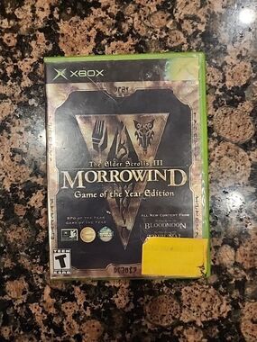 The Elder Scrolls III: Morrowind GOTY Edition (Original Xbox) Complete in Box
